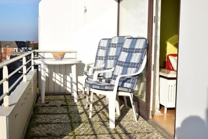 Geraeumiges 2-Zimmer-Appartement In Der 3. Etage Des Hauses. Westerland Ngoại thất bức ảnh