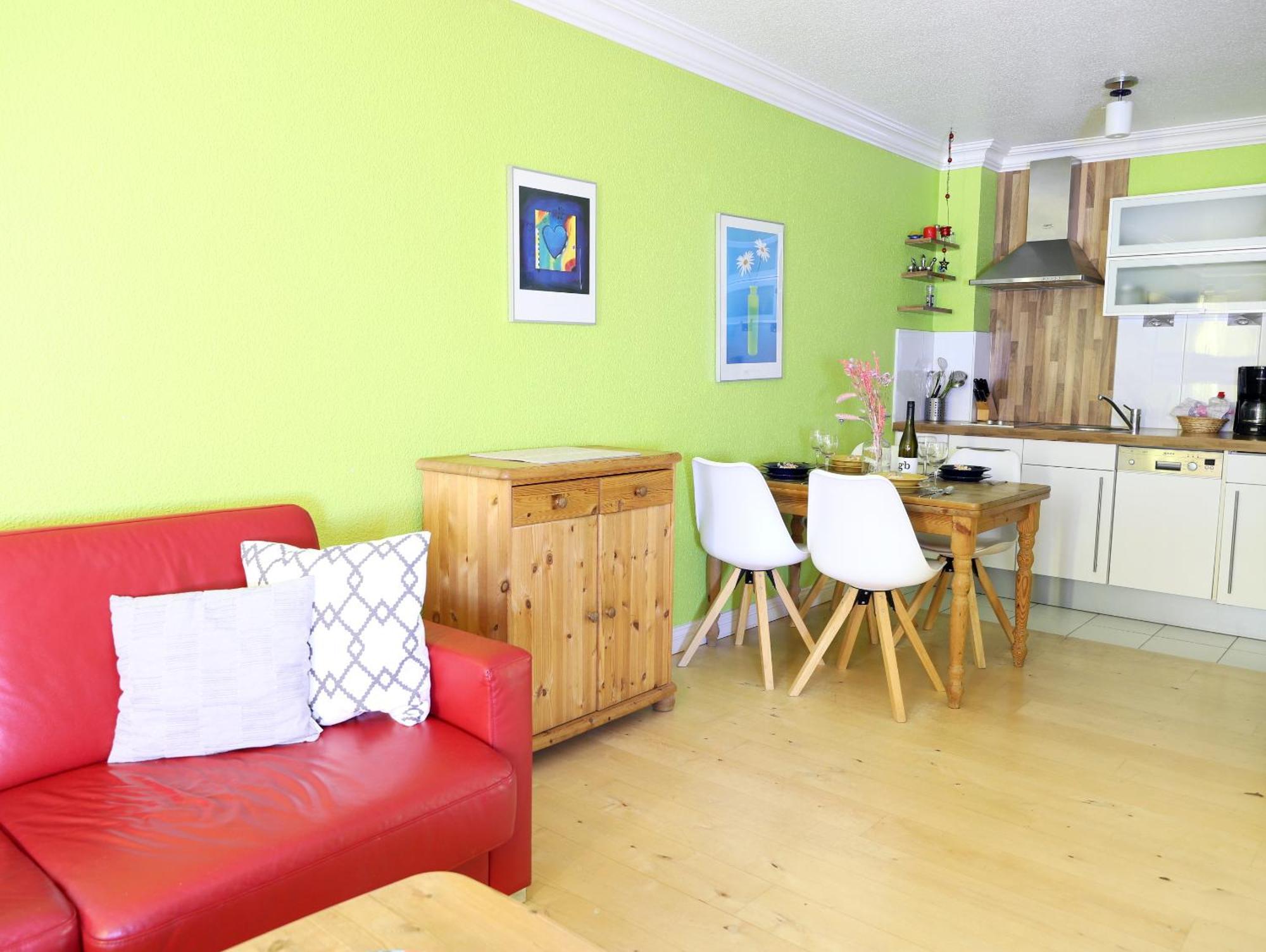 Geraeumiges 2-Zimmer-Appartement In Der 3. Etage Des Hauses. Westerland Ngoại thất bức ảnh