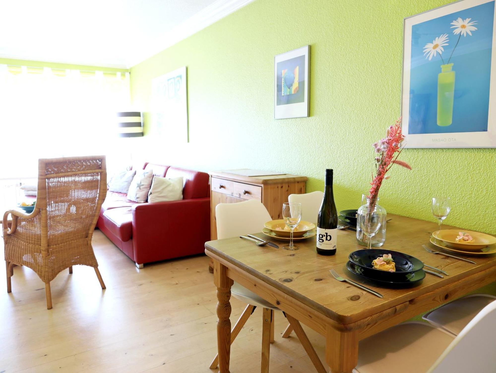 Geraeumiges 2-Zimmer-Appartement In Der 3. Etage Des Hauses. Westerland Ngoại thất bức ảnh